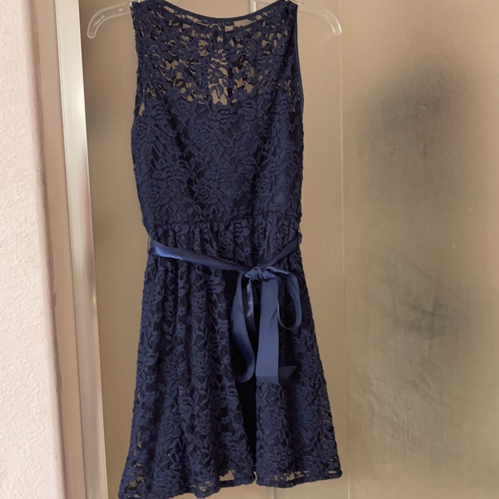 Navy blue dress by Simply Liliana SZ 2
